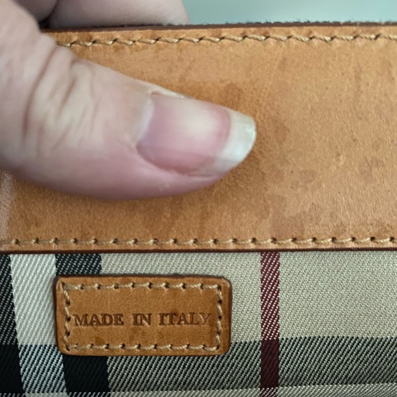 Burberry London Denim Nova check tote beach bag - Picture 8 of 12